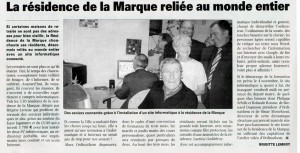 Read more about the article La Voix du Nord 27.10.2008