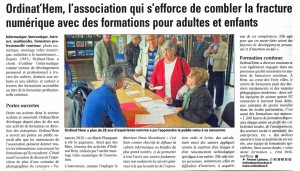 Lire la suite à propos de l’article La Voix du Nord 10.10.2010