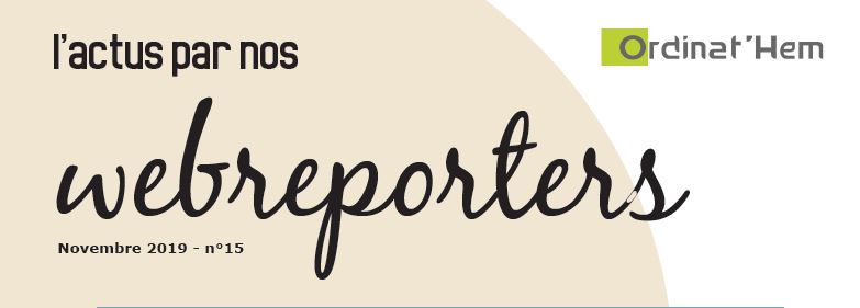 Lire la suite à propos de l’article Journal des Webreporters 2019