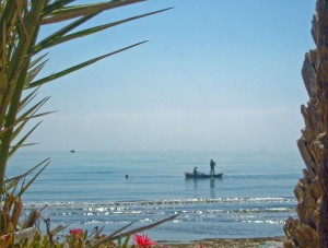 Brume sur la mer