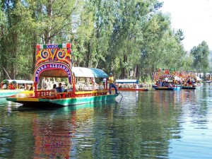 Jardins flottants à Xochimilco