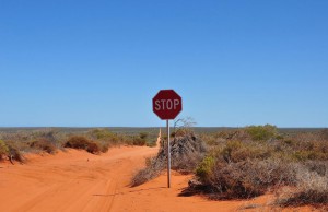 Dans le bush australien...