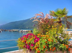 La dent du Chat au lac du Bourget